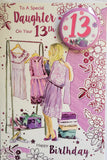 Daughter 13 Birthday - Badged