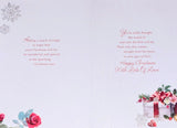 Niece Christmas - Traditional Gift Box Words