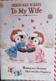 Wife Christmas - Large Cute Penguins