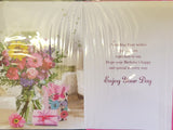 Open Female Birthday - Traditional vase of flowers