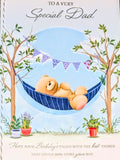 Dad Birthday - Large Cute Bear In Hammock