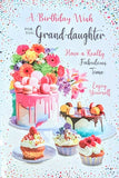Granddaughter Birthday - Cakes & Flowers
