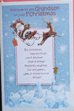 Grandson’s 1st Christmas - Santa flying