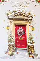 Son & Partner Christmas - Traditional Red Door