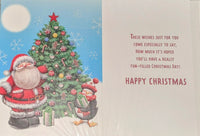 Special Little Boy Christmas - Santa & Penguin