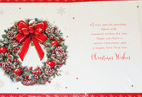 To All Of You Christmas - Traditional  Wreath Merry