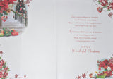 Niece Christmas - Traditional Stairs & Flowers