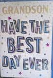 Grandson Birthday - Large Best Day