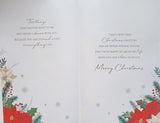 Wife Christmas - Large 8 Page Flowers