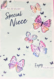 Niece Birthday - Traditional Butterflies