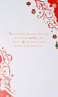 Wife Christmas - Large 8 Page Flowers & Gifts