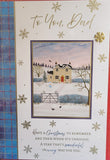 Dad Christmas - Large Traditional Scene
