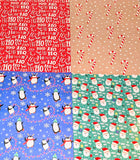 Christmas Wrapping Paper (8 Sheets)  - Cute