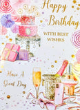 Open Female Birthday - Traditional Champagne & Cake