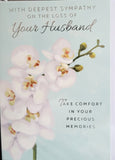 Sympathy Husband - Lillies Left
