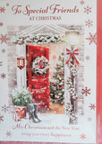 Friends Christmas - Traditional Door