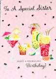 Sister Birthday - Cocktails Pink