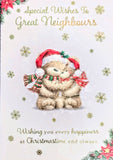 Neighbours Christmas - Cute Bears In Hats Great