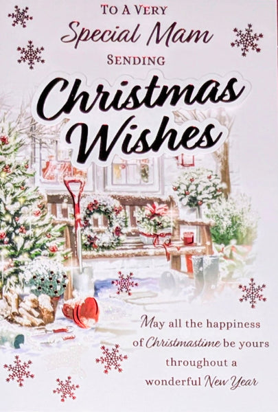 Mam Christmas - Traditional Bench