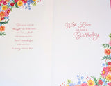 Daughter Birthday - Large 8 page Heart