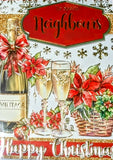 Neighbours Christmas - Traditional Champagne & Gift Basket