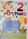 2 Boy Birthday - Elephant
