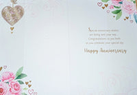 Your Anniversary - Pink & Gold Hearts