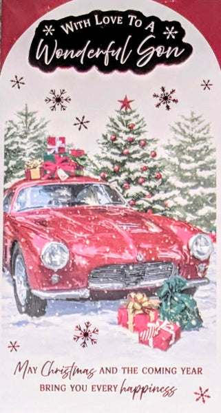 Son Christmas - Slim Traditional Car