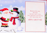Niece Christmas - Santa & Snowman