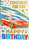 Open Male Birthday - Red Sports Car