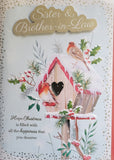 Sister & Brother In Law Christmas - Large Birdcage