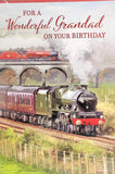 Grandad Birthday - Train right