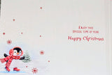 Open Christmas - Cute Penguins Wishes