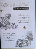 Dad Birthday - Traditional Deckchair