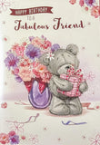 Friend Birthday - Cute Flowers & Gift Fabulous