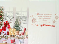 Daughter & Son In Law Christmas - Traditional Window & Gifts