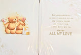 Husband Anniversary - Cute Bears With Heart