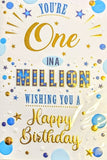 Open Male Birthday - One In A Million