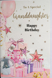 Granddaughter Birthday - Stars and Boxes