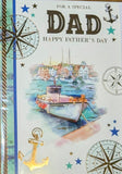 Father's Day Dad - Traditional Boat