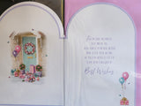 New Home - Traditional Door and Balloons