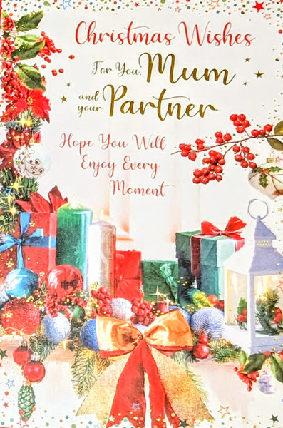 Mum & Partner Christmas - Traditional Gifts & Bow
