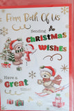 From Both Of Us Christmas - Cute Snowman