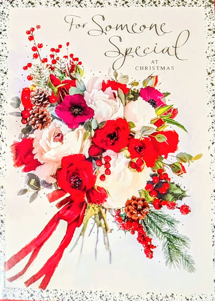 Someone Special Christmas - Large Traditional Flower Bouquet