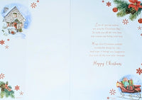 Auntie & Uncle Christmas - Traditional House & Sleigh
