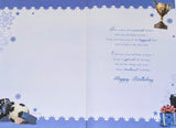 Open Male Birthday - Keepsake Football