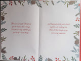 Husband Christmas - Large 8 Page Traditional Red
