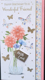 Friend Birthday - Slim Flower