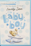 Baby Boy - Bear bath (right)