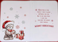 Fiance Christmas - Large Cute Bear With Gifts